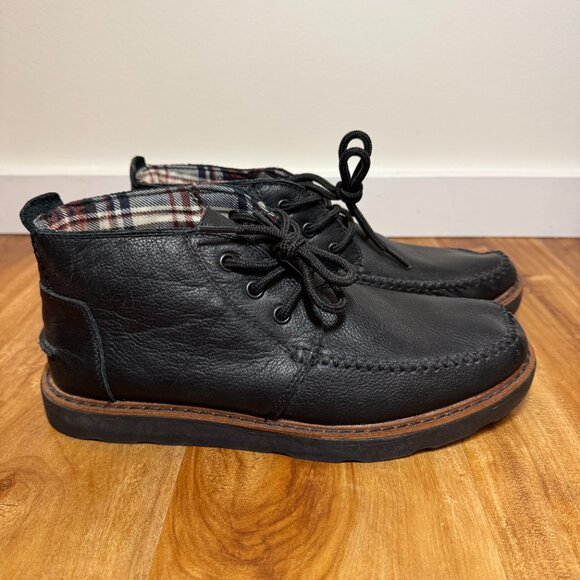 TOMS Men’s Waterproof Chukka Boots – Size 7M – Black - Brand New! - Picture 2 of 5